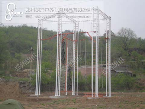 豪華六面體高空拓展器材